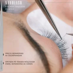 Nanolash Eyelash Tweezer Pointed