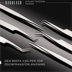 Nanolash Eyelash Tweezer Pointed