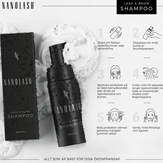 Nanolash Lash & Brow Shampoo 50 ml