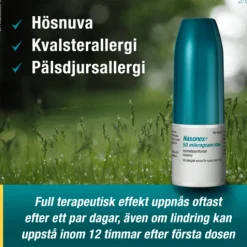 Nasonex, nässpray, suspension 50 mikrogram/dos 140 doser