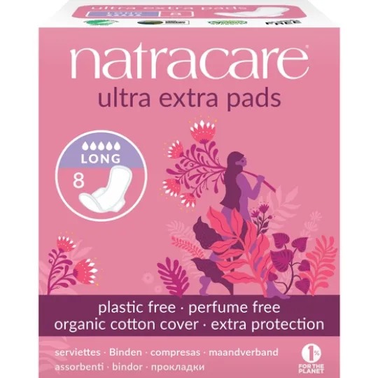 Natracare Ultra Extra Pads 8 st