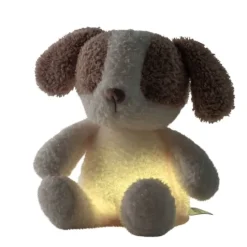 Nattou Sleepy Teddy Nattlampa Mini Hund Vanilla