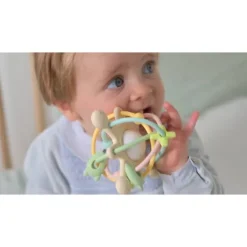 Nattou Soft Silicone Bitleksak Galaxy Pastell