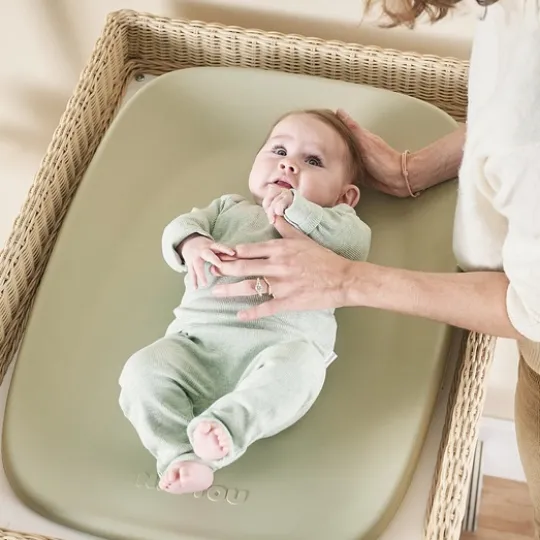 Nattou Softy Skötbädd Sage Green