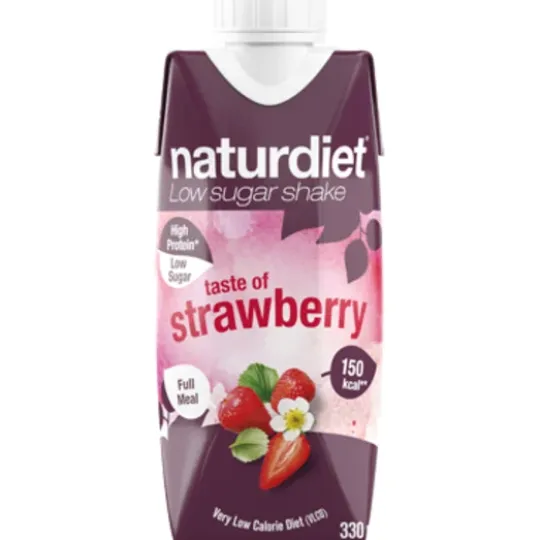 Naturdiet Shake Jordgubb 330 ml