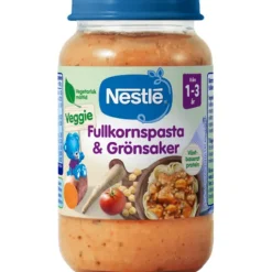 Nestlé Fullkornspasta & Grönsaker 1-3 år 220 g