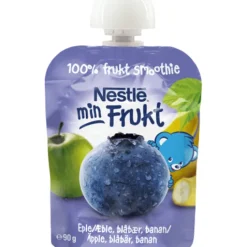Nestlé Min Frukt Äpple Blåbär Banan 90 g