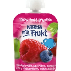 Nestlé Min Frukt Äpple Hallon 90 g