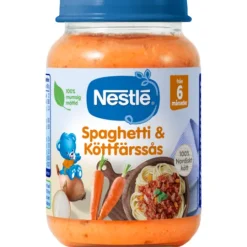 Nestlé Spagetti & Köttfärssås 6m 190 g