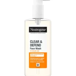 Neutrogena® Clear & Defend 2 % Salicylic Acid Face Wash 200 ml