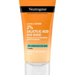 Neutrogena® Clear & Defend 2 % Salicylic Acid Face Scrub 150 ml
