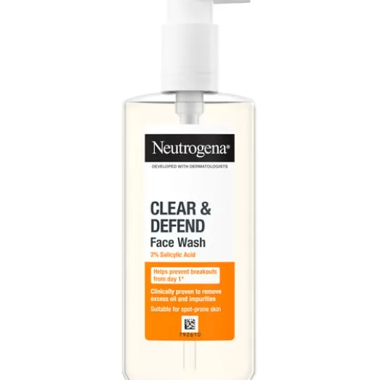 Neutrogena® Clear & Defend 2 % Salicylic Acid Face Wash 200 ml