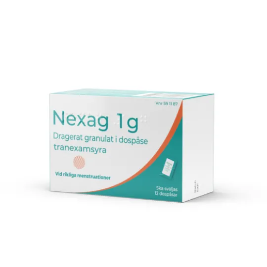 Nexag 1 g 12 dospåsar