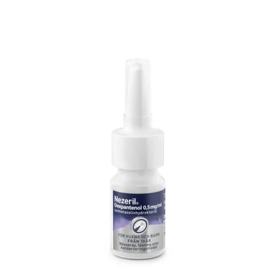 Nezeril Dexpantenol 0,5 mg/ml nässpray 7,5 ml - utan konserveringsmedel