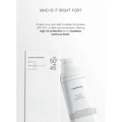 Niche Beauty Lab Invisible Sunscreen SPF50/ppd45 100 ml
