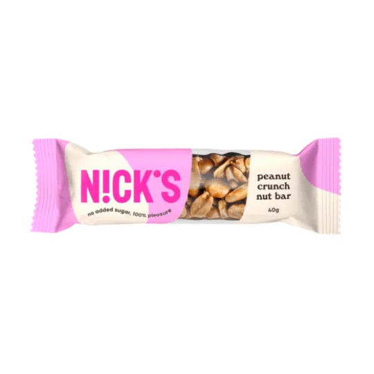 Nicks Nut Bar Peanut Crunch 40 g