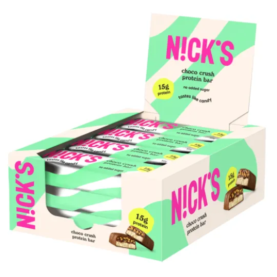Nicks Protein Bar Choco Crush 50 g 12-pack