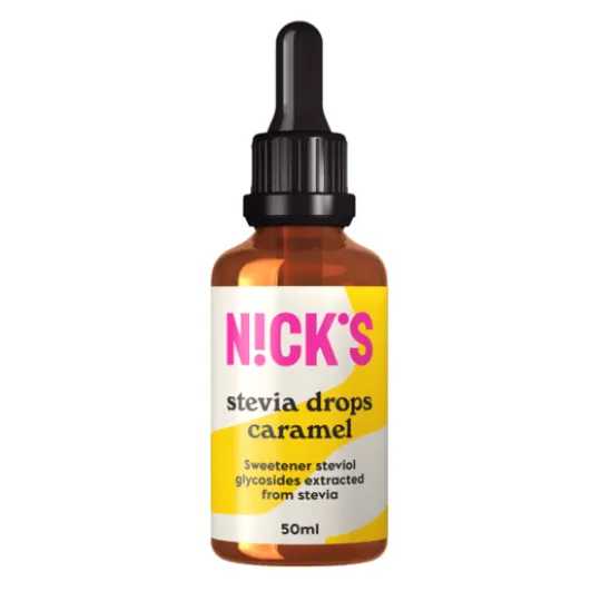 Nicks Stevia Drops Caramel 50 ml