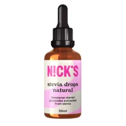 Nicks Stevia Drops Natural 50 ml