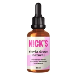Nicks Stevia Drops Natural 50 ml
