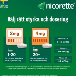 Nicorette Frukt Komprimerad Sugtablett 2 mg 160 st