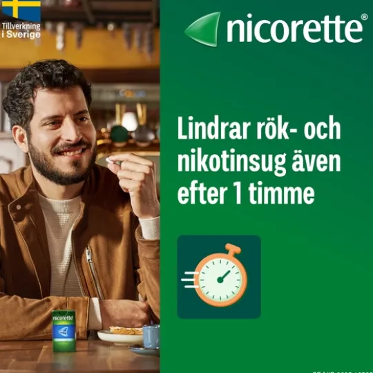 Nicorette Frukt Komprimerad Sugtablett 2 mg 40 st