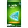 Nicorette Fruktmint, medicinskt tuggummi 2 mg 105 st