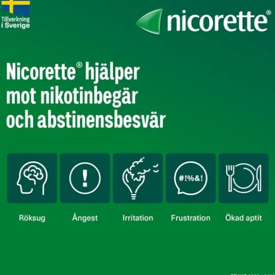 Nicorette Mint Komprimerad Sugtablett 4 mg 160 st