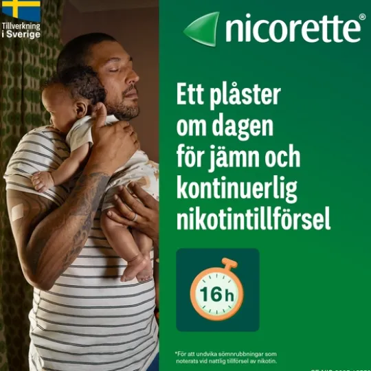 Nicorette Novum, depotplåster 10 mg/16 timmar 14 st