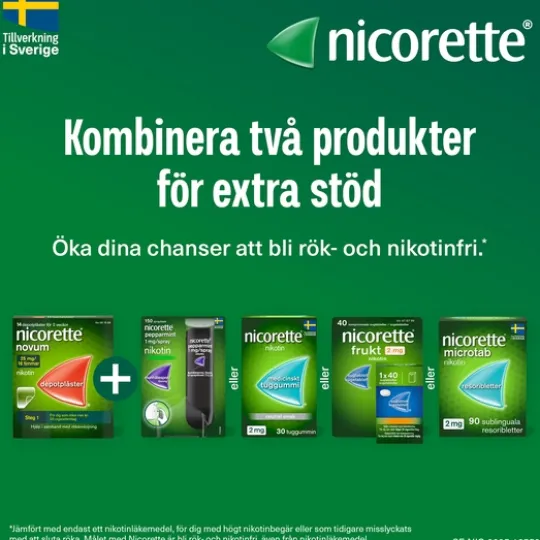 Nicorette Novum, depotplåster 15 mg/16 timmar 14 st