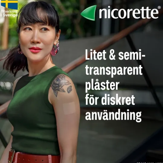 Nicorette Novum, depotplåster 15 mg/16 timmar 14 st