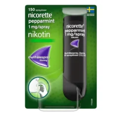 Nicorette Pepparmint, munhålespray, lösning 1 mg/spray 150 doser