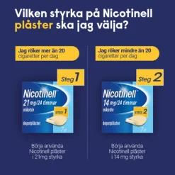 Nicotinell depotplåster 21 mg/24 timmar 21 st