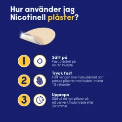 Nicotinell depotplåster 7 mg/24 timmar 7 st