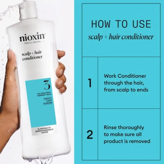 Nioxin System 3 Conditioner 1000 ml