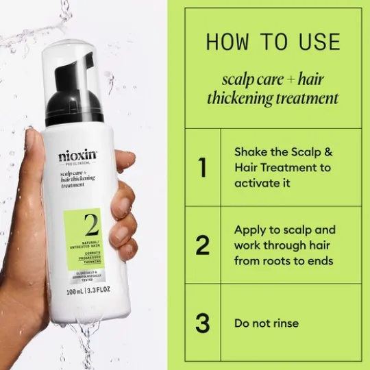 Nioxin System 2 Scalp Treatment 100 ml