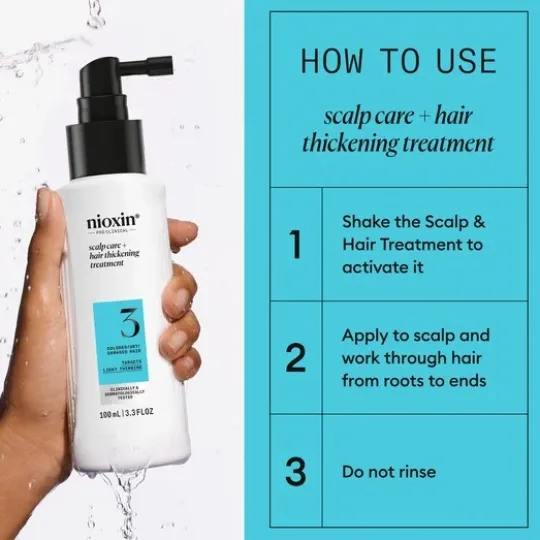 Nioxin System 3 Scalp Treatment 100 ml