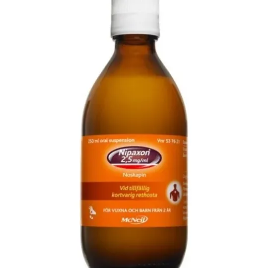 Nipaxon oral suspension 2,5 mg/ml 250 ml