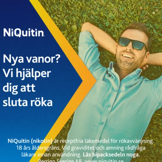 NiQuitin Clear, depotplåster 21 mg/24 timmar 7 st