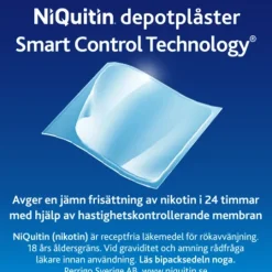 NiQuitin Clear, depotplåster 7 mg/24 timmar 7 st