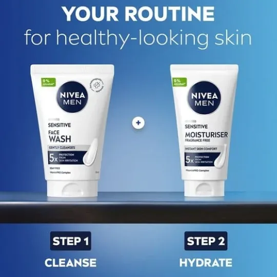 NIVEA Ansiktskräm Sensitive Mosituriser Face Cream 75 ml