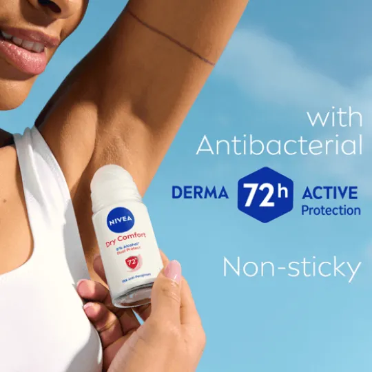 NIVEA Antiperspirant Deo Dry Comfort Roll On 50 ml