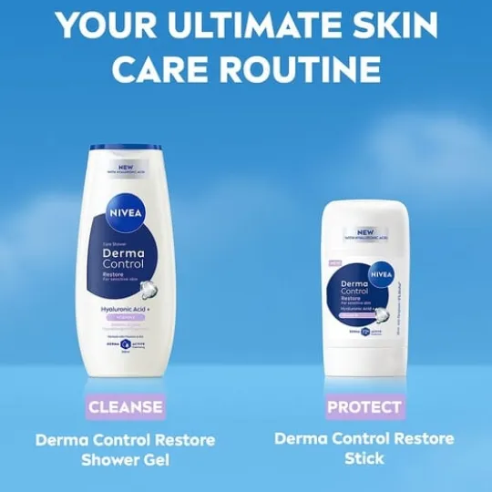 NIVEA Antiperspirant Deo Stick Derma Control Restore Sensitive 50 ml