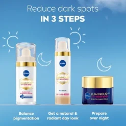 NIVEA Färgad dagkräm Luminous 630 Anti Dark-Spot CC Fluid 3-in-1 Medium SPF30 40 ml