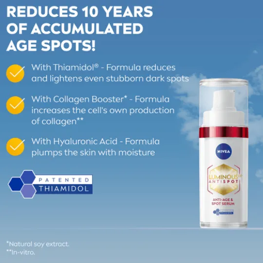 NIVEA Luminous 630 Anti-Age & Dark-Spot Serum 30 ml