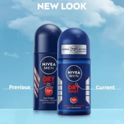 NIVEA MEN Antiperspirant Deo Dry Impact Roll On 50 ml