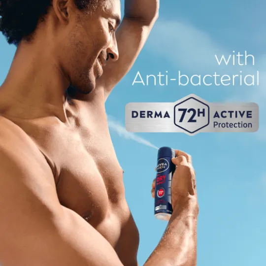 NIVEA MEN Antiperspirant Deo Spray Dry Impact 150 ml