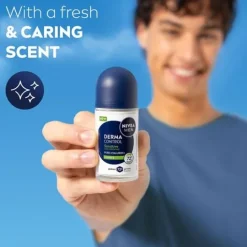 NIVEA MEN Antiperspirant Deo Derma Control Sensitive Roll On 50 ml