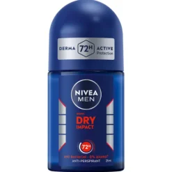 NIVEA MEN Antiperspirant Roll On Mini Dry Impact Deo 25 ml