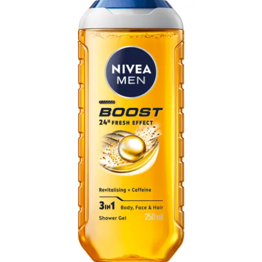 NIVEA MEN Boost Shower Gel 250 ml